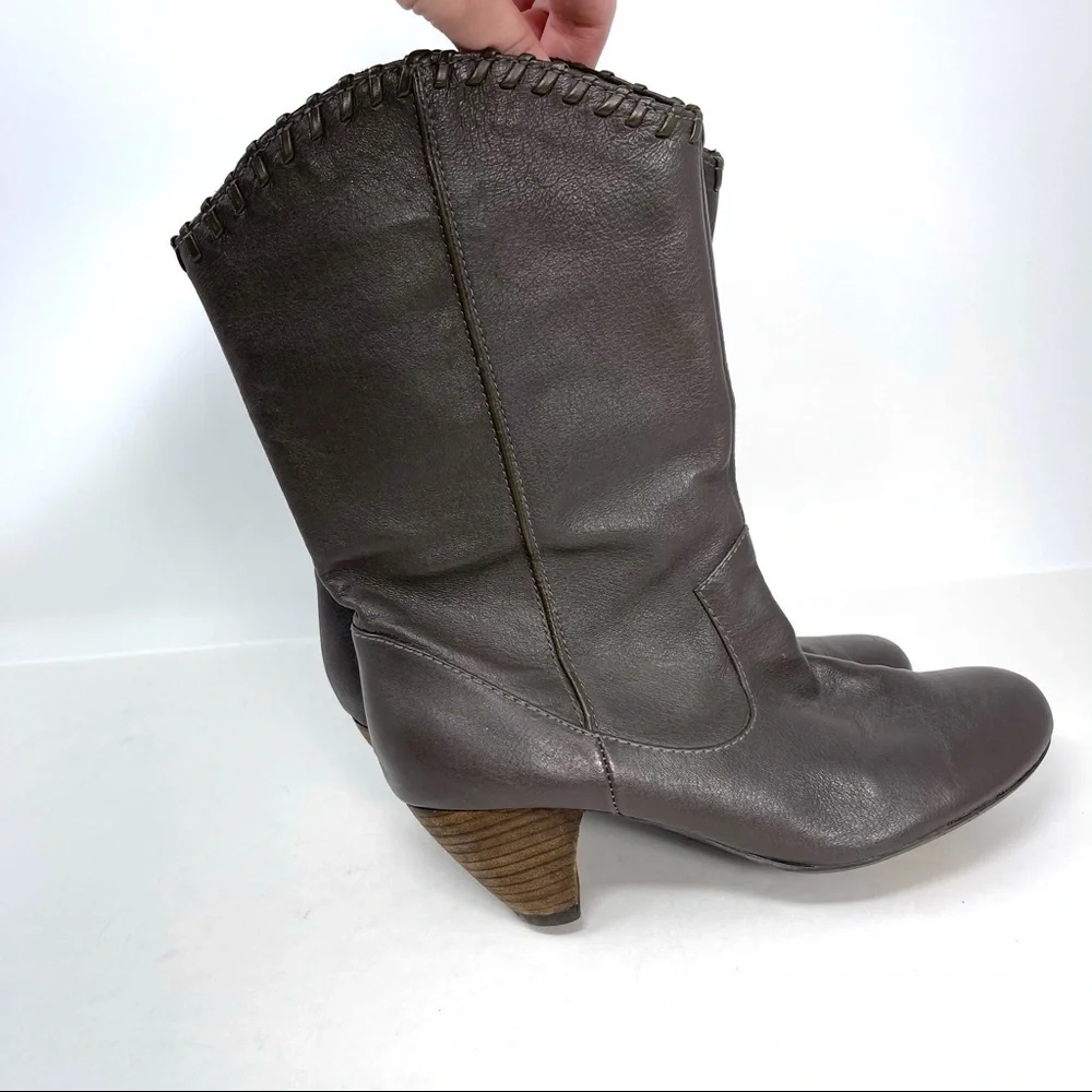 BC Footwear western boots mid calf grey - Picture 3 of 7